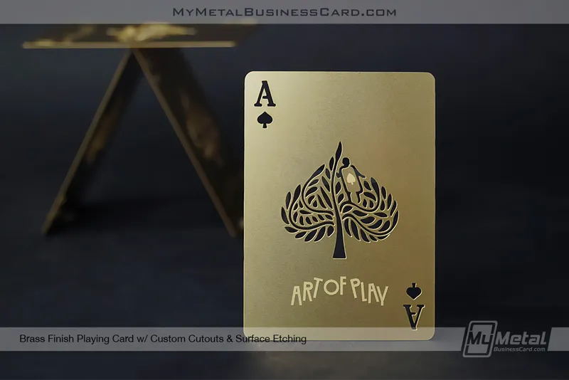 Brass-Finish-Playing-Card-Cutouts-Surface-Etch-Art-of-Play