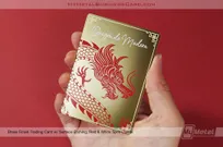 Brass-Finish-Trading-Card-Surface-Etch-Red-White-Dragon