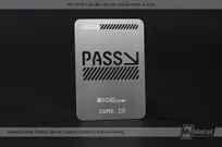 Stainless-Steel-Trading-Card-Custom-Cutouts-Surface-Etch-Gama-Studios-Pass
