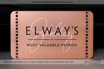 Matte-Rose-Gold-Finish-Brass-Metal-Membership-Card--Surface-Etching-and-Cutouts