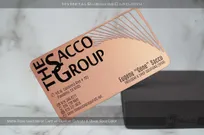 Matte-Rose-Gold-Metal-Business-Card-Custom-Cutouts-Black-Spot-Color-Sacco-Group