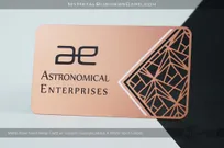 Matte-Rose-Gold-Finish-Metal-Card-Custom-Cutout-Black-White-Spot-Colors