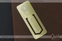 Brass-Finish-Quick-Metal-Bookmark-Page-Holder-Aqua-Regia