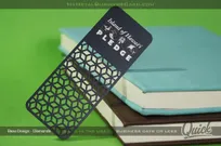 Black-Quick-Metal-Bookmark-Diamonds-Pono-Pledge