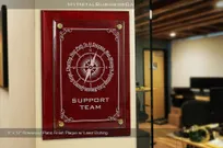 9x12-Rosewood-Piano-Finish-Plaque-Laser-Etching-Support-Team-Sign