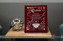 10.5x13-Rosewood-Piano-Finish-Plaque-Laser-Etching-CyNtell-Services