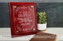 8x10-Rosewood-Piano-Finish-Plaque-Laser-Etching-Mom