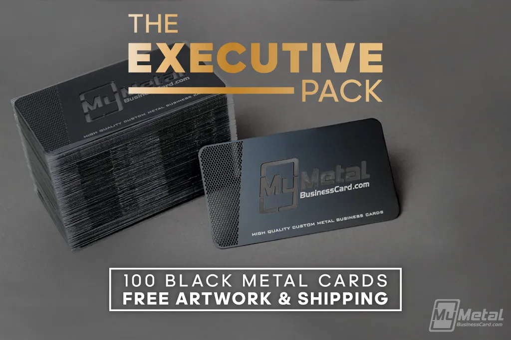 Metal Cards Executive Pack