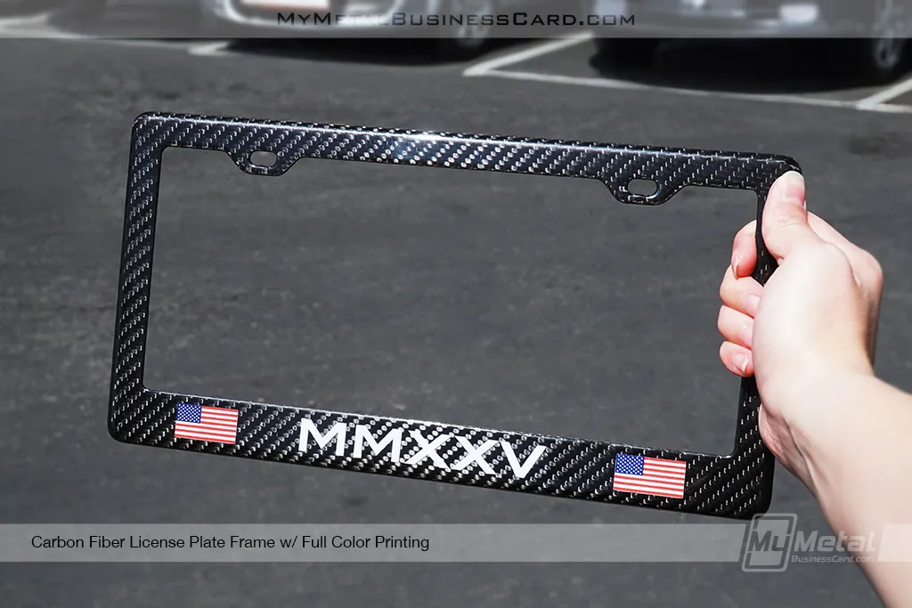Carbon-Fiber-License-Plate-Frame-Full-Color-Printing-2025USA-2