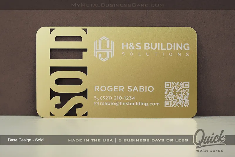 Brass-Quick-Metal-Card-Sold-Etch-HS-Building-QR