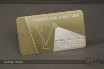 Brass-Quick-Metal-Card-Business-Etch-Vibration-Lighting