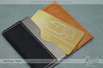 Brass-Quick-Metal-Card-Natural-Etch-Car-Card-Holder