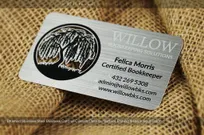 Stainless Steel Business Cards