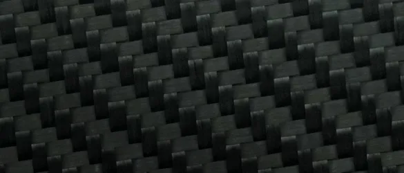 close-up photo showing intricate pattern of real carbon fiber