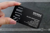 Black-Metal-Business-Card-with-SOLD-Cutout-Design-for-ReMax-Realtor