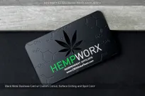 Back-Metal-Business-Card-Custom-Cutouts-Debossed-Look-Surface-Etching-00792-Hemp-Worx