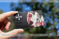 West-Coast-Choppers-Black-Metal-Business-Card-With-Black-And-Red-Spot-Color