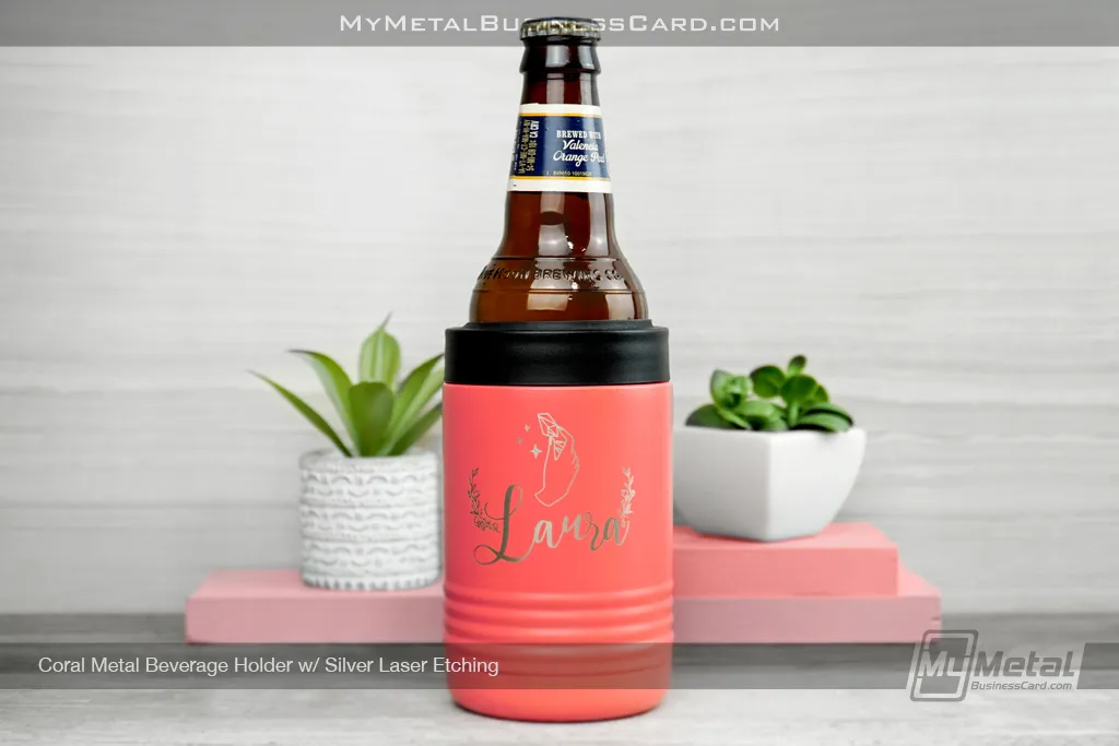 Coral-Metal-Beverage-Holder-Silver-Laser-Etching-Name-Crystal