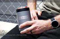 Gray-Metal-Beverage-Holder-Silver-Laser-Etching-JT-Steel
