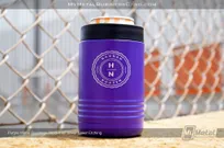 Purple-Metal-Beverage-Holder-Silver-Laser-Etching-Name-Logo