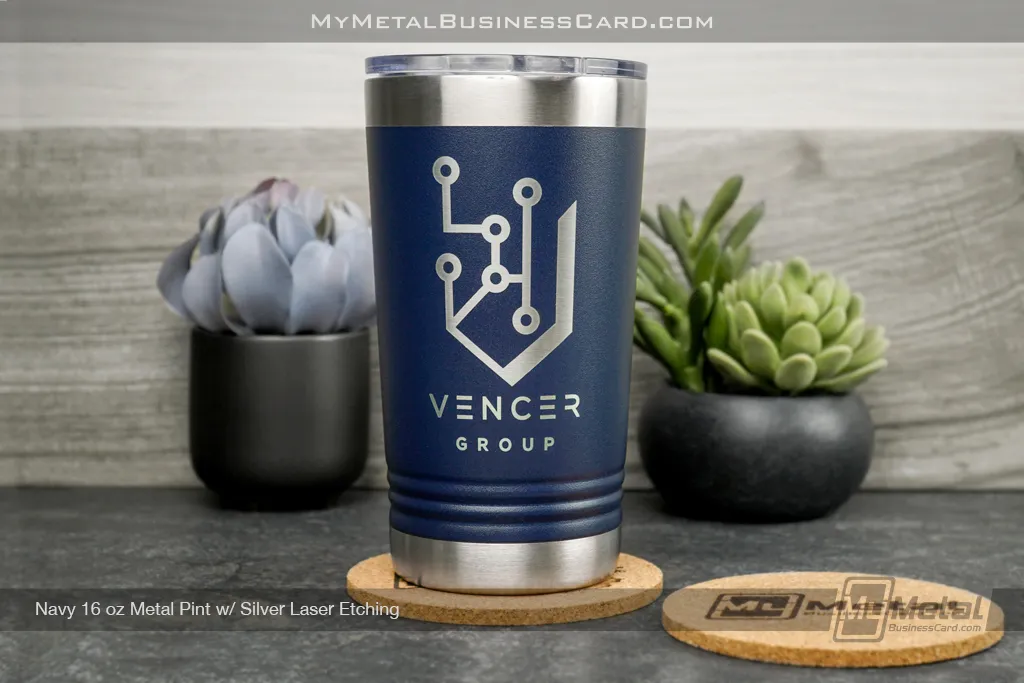 16 oz Polar Camel Metal Pint Tumbler