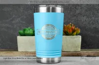 Light-Blue-Metal-16oz-Pint-Silver-Laser-Etching-Muir-Industries