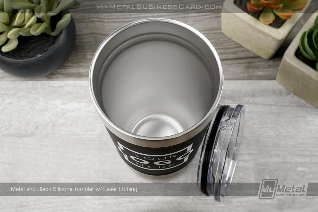 Metal-Black-Silicone-Tumbler-Laser-Etching-Your-Logo-Here