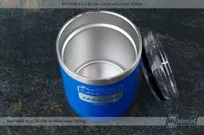 Blue-Metal-10-Ounce-Tumbler-With-Custom-Silver-Laser-Etched-Logo-Cameron-Jackson-Show-Top