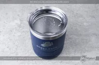 Navy-Metal-10-Ounce-Tumbler-With-Custom-Silver-Laser-Etched-Logo-Buddy-Brew-Coffee-Top
