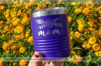 Purple-Metal-10-Ounce-Tumbler-With-Mom-Silver-Laser-Etched-Logo