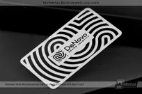 Stainless-Steel-Metal-Business-Card-Custom-Cutout-Spot-Color-Denovo-Indentity