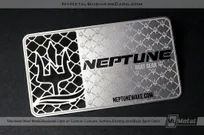 Stainless-Steel-Metal-Business-Card-With-Custom-Cutouts-Surface-Etching-And-Black-Color-For-Wakesports-Boat-Gear