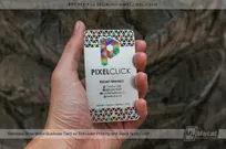 Stainless-Steel-Metal-Business-Card-With-Full-Color-Printing-And-Cutout-Triangle-Pattern