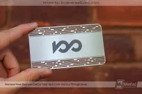 Stainless-Steel-Business-Card-With-Modern-Cut-Through-Areas