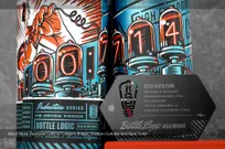 Black-Metal-Business-Card-Bottle-Logic