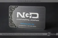 Black-Metal-Gunmetal-Brushed-Finish-Metal-Business-Card-for-Technology-Company