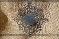 Black-Metal-Ornament-Snowflake-Custom-Shape-Brushed-Finish