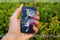 Black-Metal-Card-With-Screen-Printed-Samurai