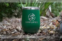 Green-Metal-12-oz-Tumbler-Customized-With-Your-Company-Logo