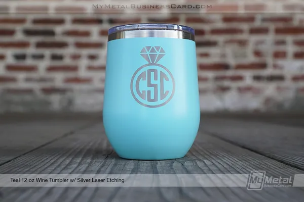 12 oz Polar Camel Metal Wine Tumbler