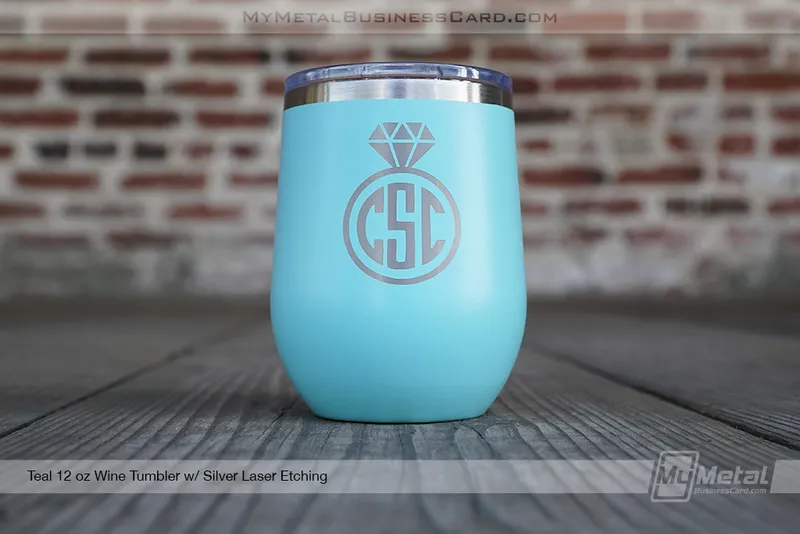 12 oz Polar Camel Metal Wine Tumbler