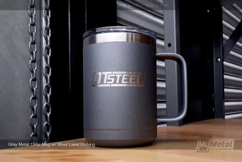 15 oz Polar Camel Metal Mug