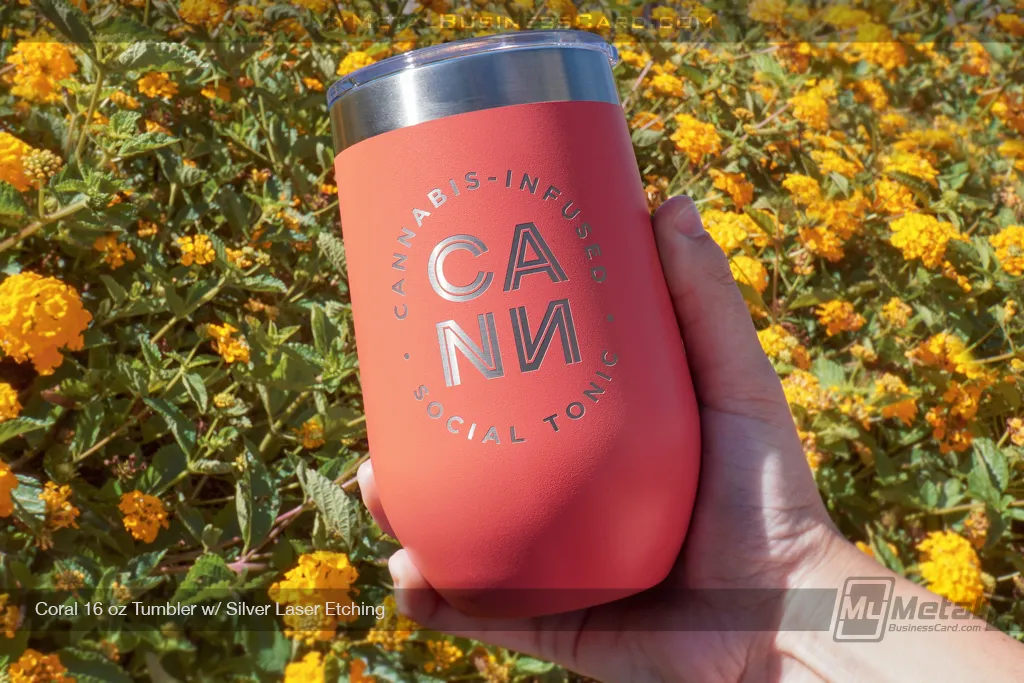 Coral-Metal-16-oz-Tumbler-Wine-With-Etched-Custom-Logo-Cann