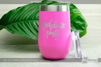 Pink-Metal-16-oz-Tumbler-Wine-Custom-Etched-Bachelorette-Party-Gift-Bridal