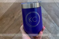 Purple-Metal-16-oz-Tumbler-Wine-With-Etched-Custom-Initial-Logo