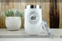 White-Metal-16-oz-Tumbler-Wine-With-Etched-Logo-For-Pub
