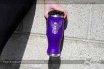 Purple-Metal-20oz-Pislner-Silver-Laser-Etching-Owl
