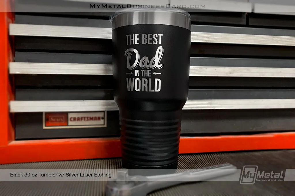 Black-30-oz-Metal-Tumbler-With-Custom-Etched-Logo-for-Dad