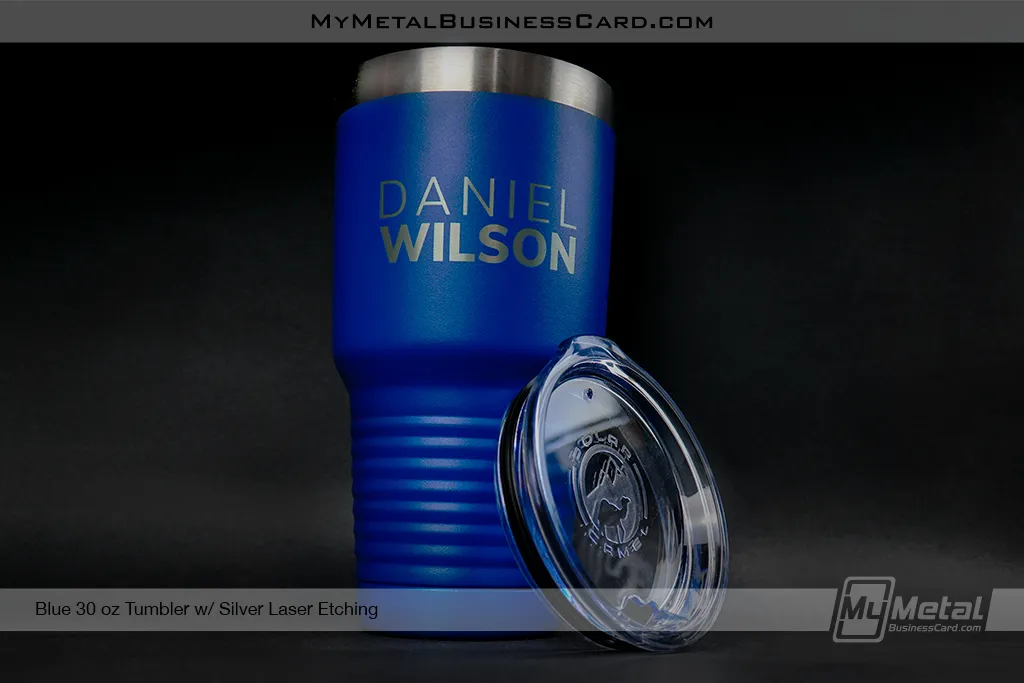 Blue-30-oz-Metal-Tumbler-Custom-Engraved-With-Your-Name