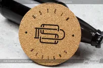 MMBC-Cork-Coaster-Laser-Etched-Hipster-Logo-Design